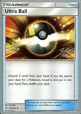 Ultra Ball Card Front