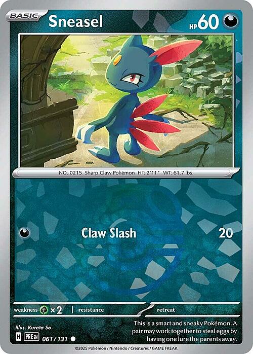 Sneasel Card Front