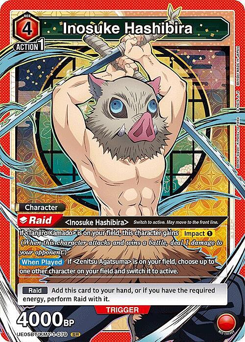 Inosuke Hashibira Card Front