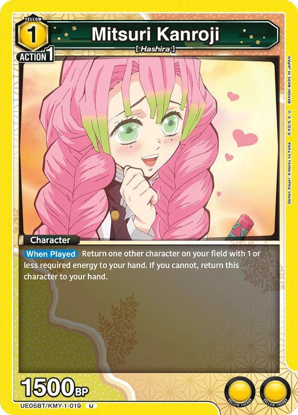 Mitsuri Kanroji Demon Slayer | Union Arena | CardTrader