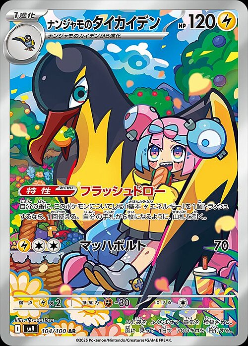 Iono's Kilowattrel Card Front