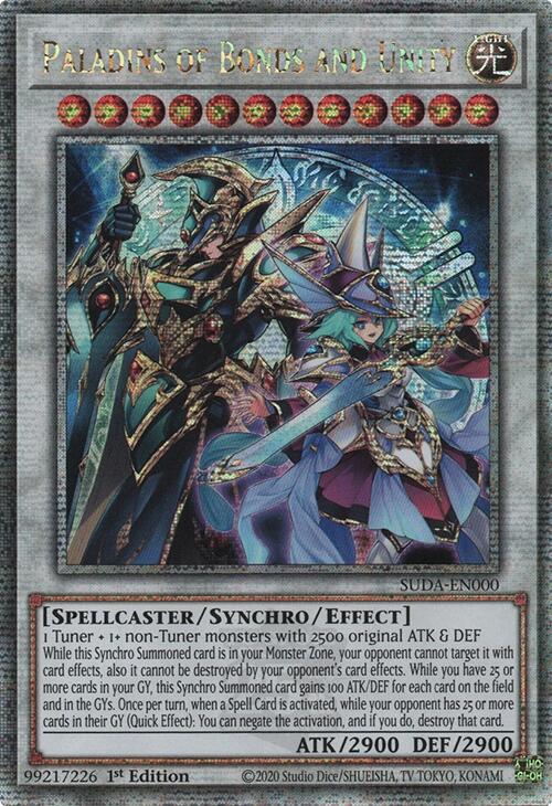 Paladins of Bonds and Unity Supreme Darkness | Yu-Gi-Oh! | CardTrader