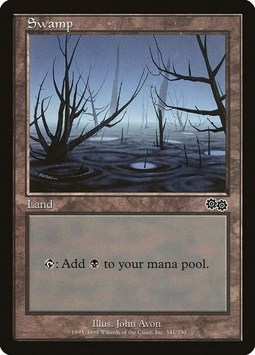 Swamp Card Front