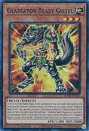 Gladiator Beast Gistel · Super Rare 017