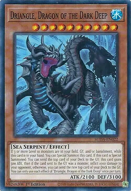 Driangle, Dragon of the Dark Deep Card Front