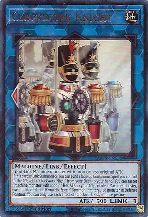 Clockwork Knight Card Front