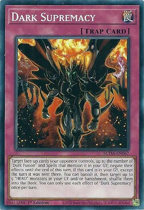 Dark Supremacy Card Front