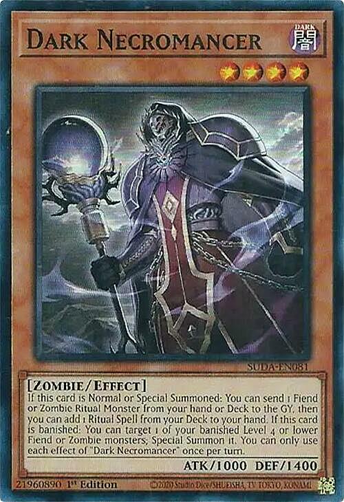 Dark Necromancer Card Front