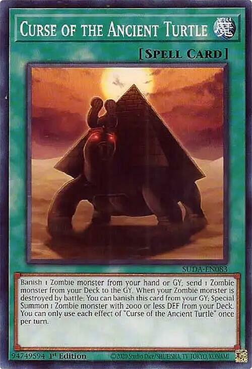 Curse of the Ancient Turtle Card Front