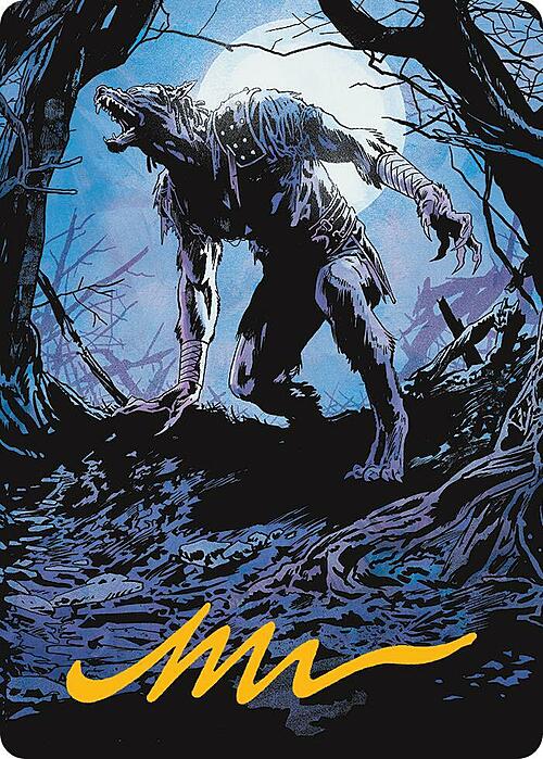 Art Series: Duskwatch Recruiter / Krallenhorde Howler Card Front