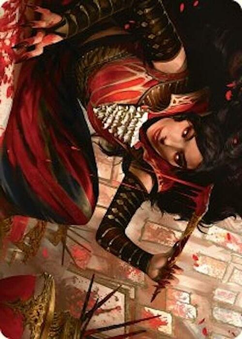 Art Series: Blood Artist Card Front