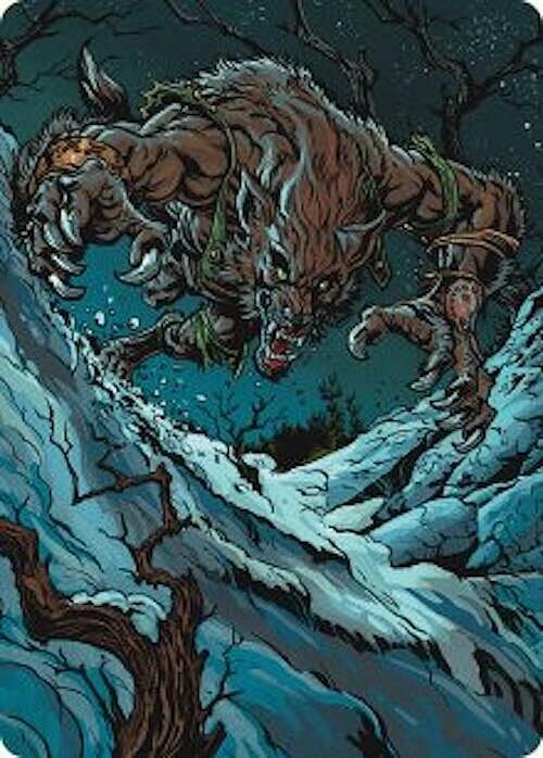 Art Series: Huntmaster of the Fells / Ravager of the Fells Card Front