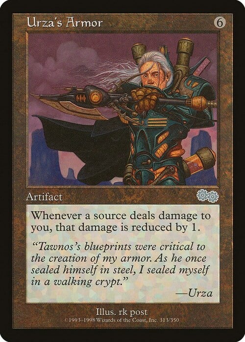 Urza's Armor Card Front