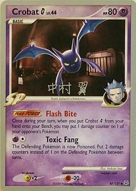 Crobat G Lv.44 Card Front