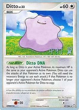 Ditto Lv.33 Card Front