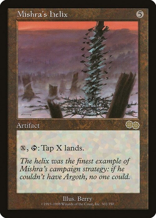 Mishra's Helix Card Front