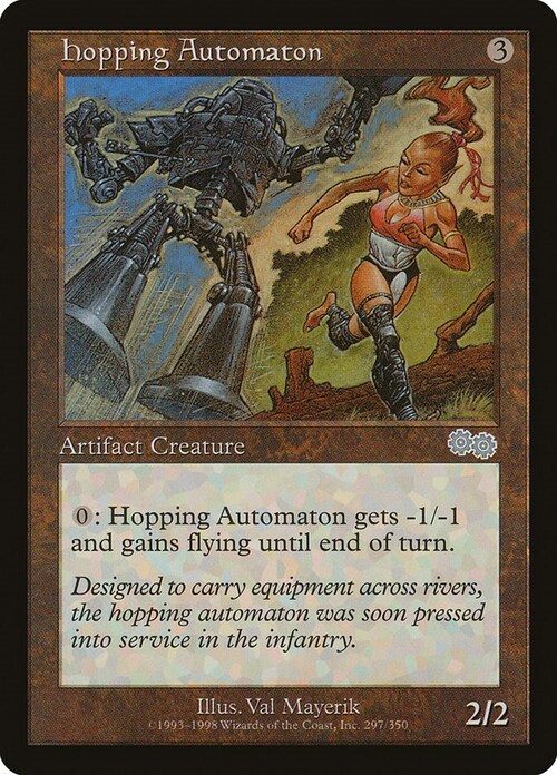 Hopping Automaton Card Front