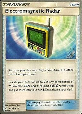 Radar Elettromagnetico Card Front