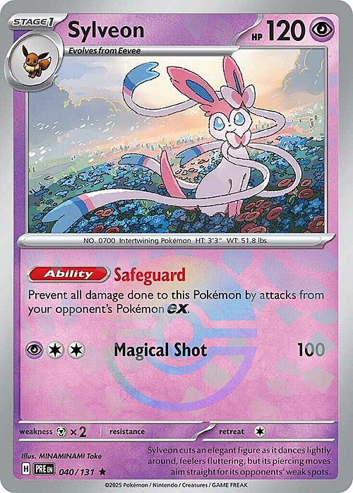 Sylveon Card Front