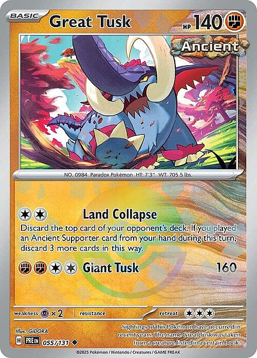 Great Tusk Card Front