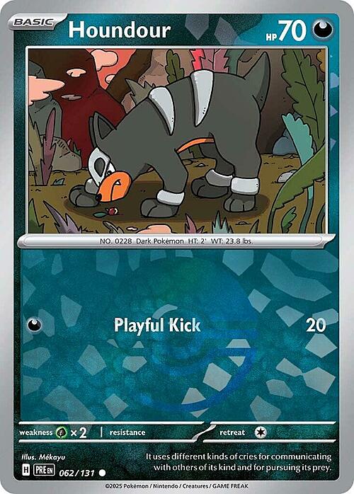 Houndour Card Front