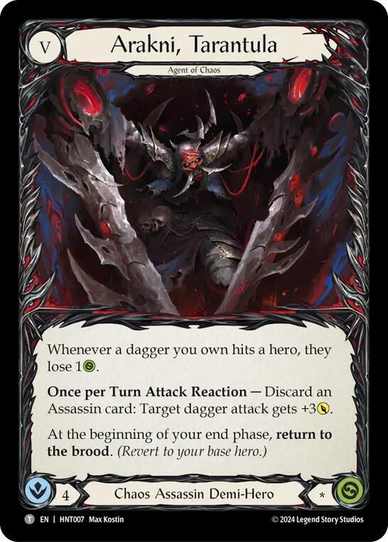 Arakni, Tarantula // Arakni, Trap-Door The Hunted | Flesh and