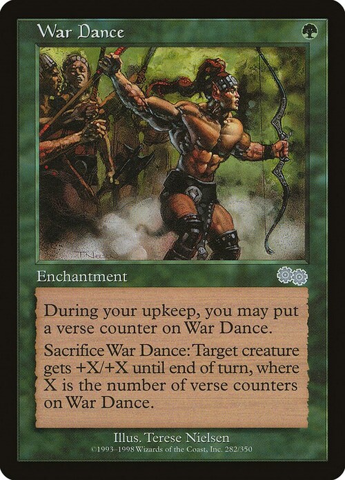 War Dance Card Front