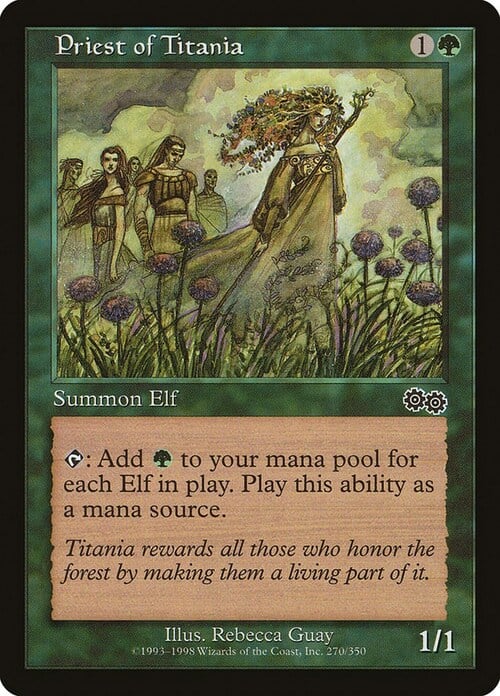 Priest of Titania Card Front