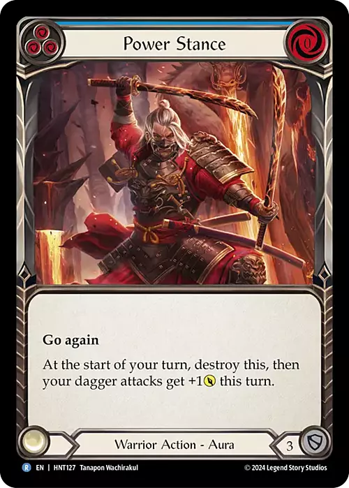 Power Stance Card Front
