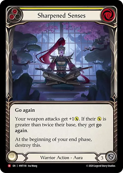 Sharpened Senses Card Front