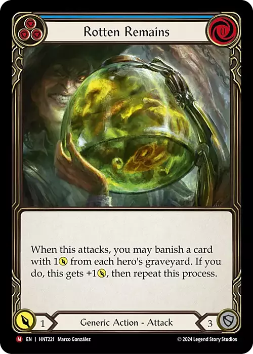 Rotten Remains Card Front