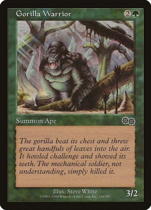 Gorilla Warrior Card Front