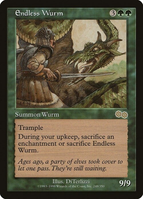 Endless Wurm Card Front