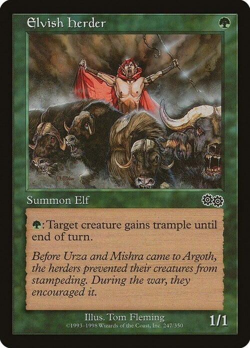 Elvish Herder Card Front
