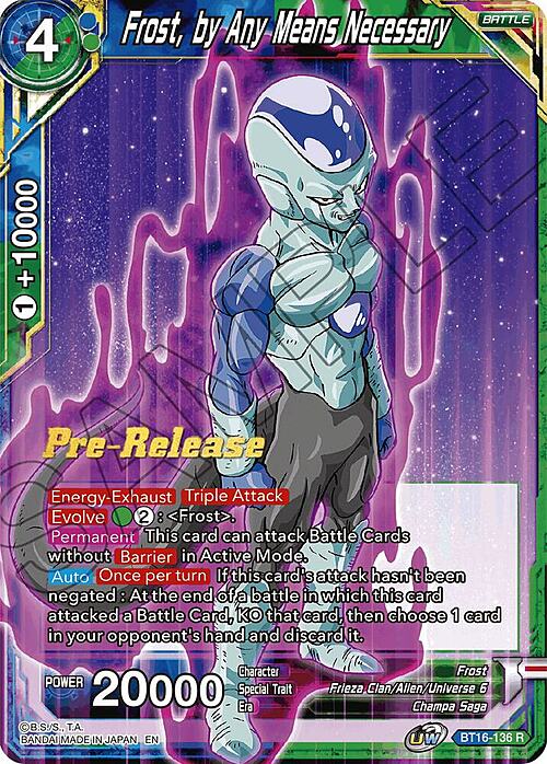 Frost, by Any Means Necessary Card Front