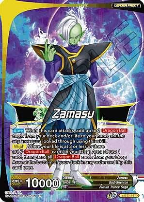 Zamasu // SS Rose Goku Black, Wishes Fulfilled Card Front