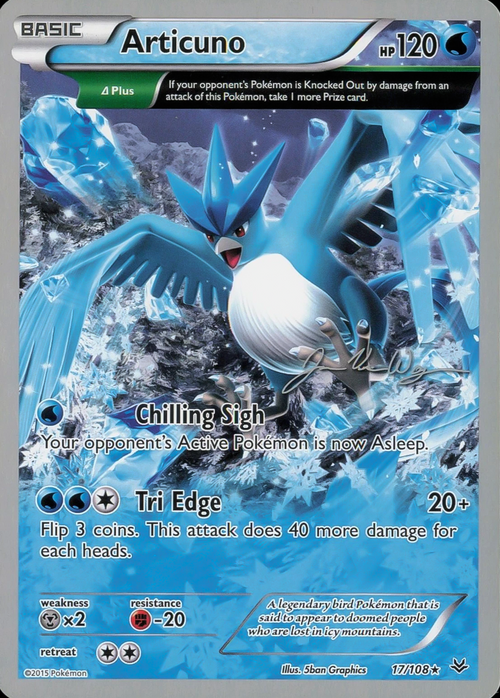 Articuno Card Front