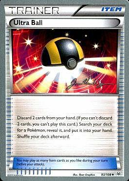 Ultra Ball Card Front