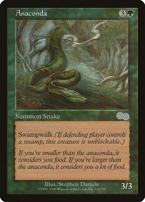 Anaconda Card Front