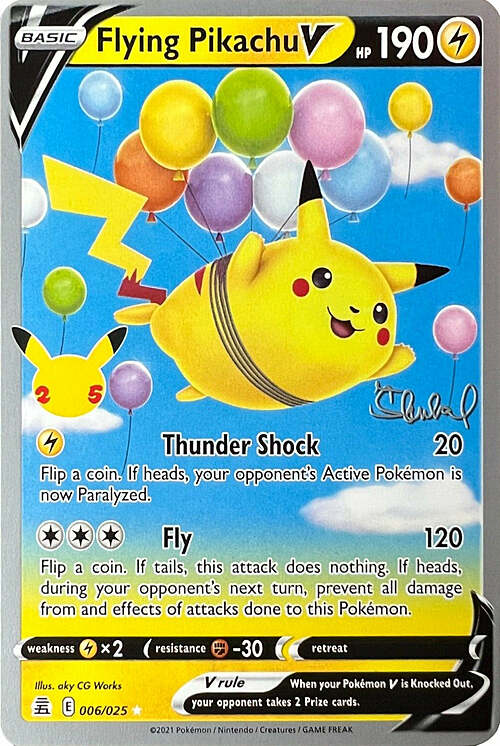 Pikachu Volo V [Tuonoshock | Volo] Card Front