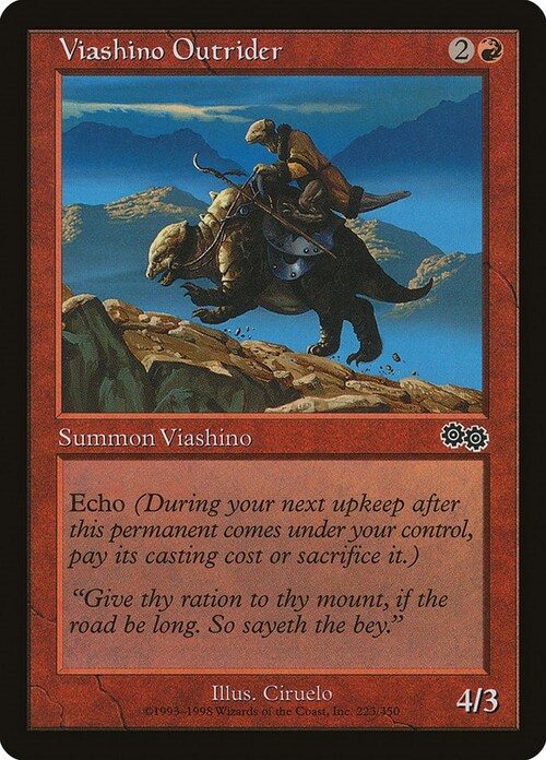 Viashino Outrider Card Front
