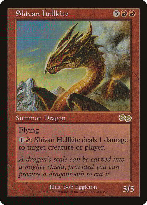 Nibbio Infernale di Shiv Card Front