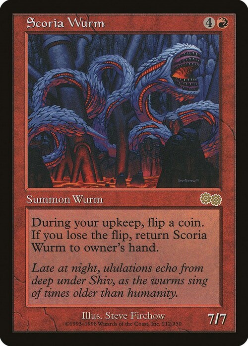Scoria Wurm Card Front