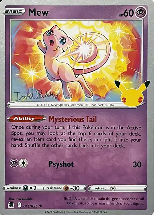 Mew Card Front