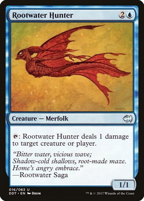 Rootwater Hunter Card Front