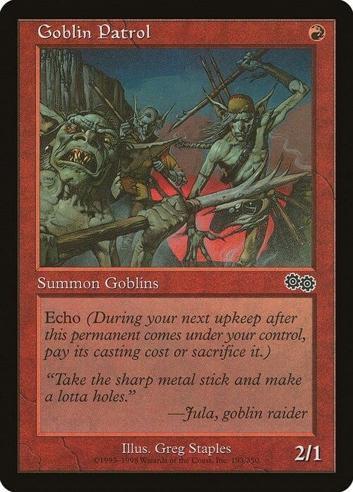 Goblin Patrol Card Front