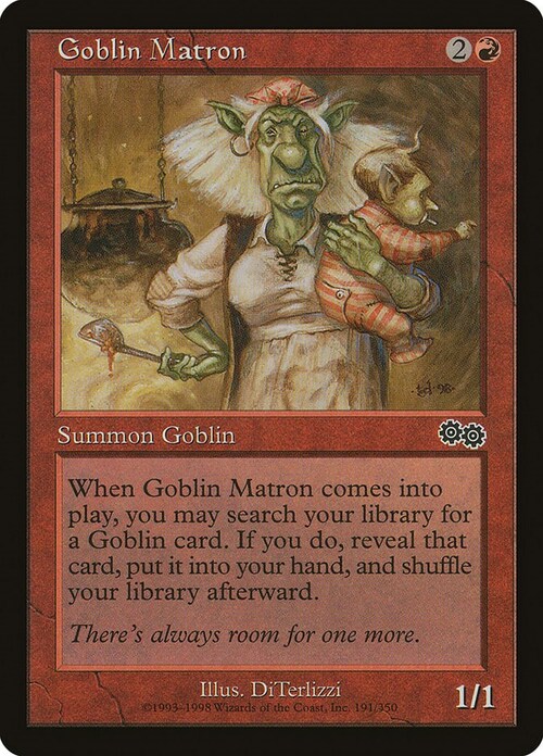 Goblin Matron Card Front