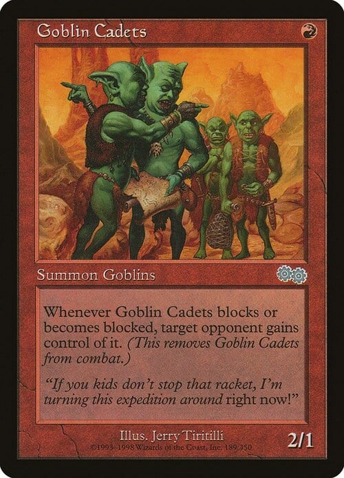 Cadetti Goblin Card Front