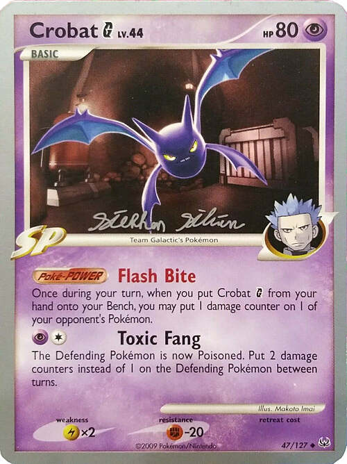 Crobat G Lv.44 Card Front