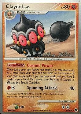 Claydol Lv.45 Card Front